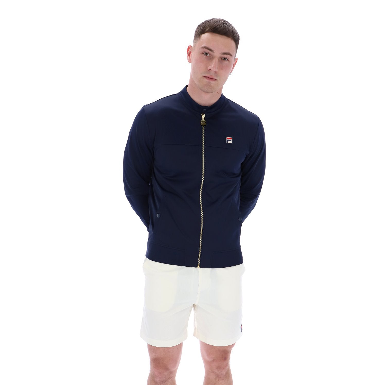 Fila Vintage Terrence Track Top Navy