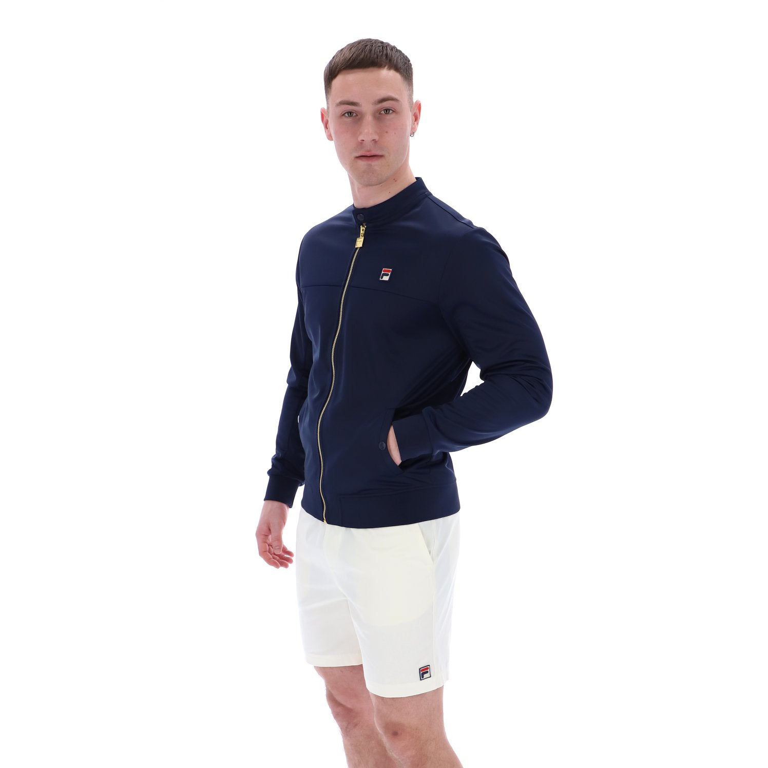 Fila Vintage Terrence Track Top Navy