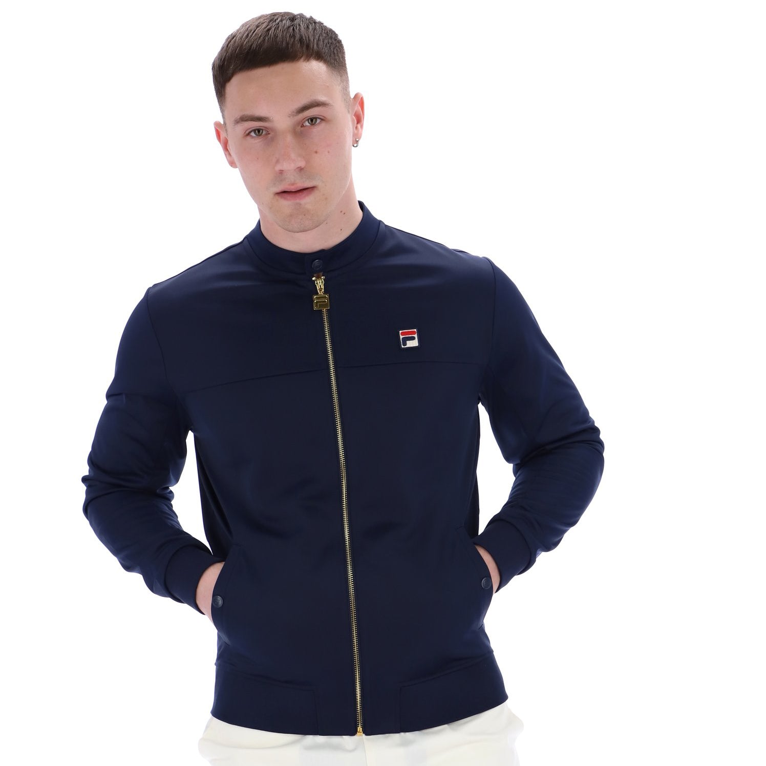 Fila Vintage Terrence Track Top Navy