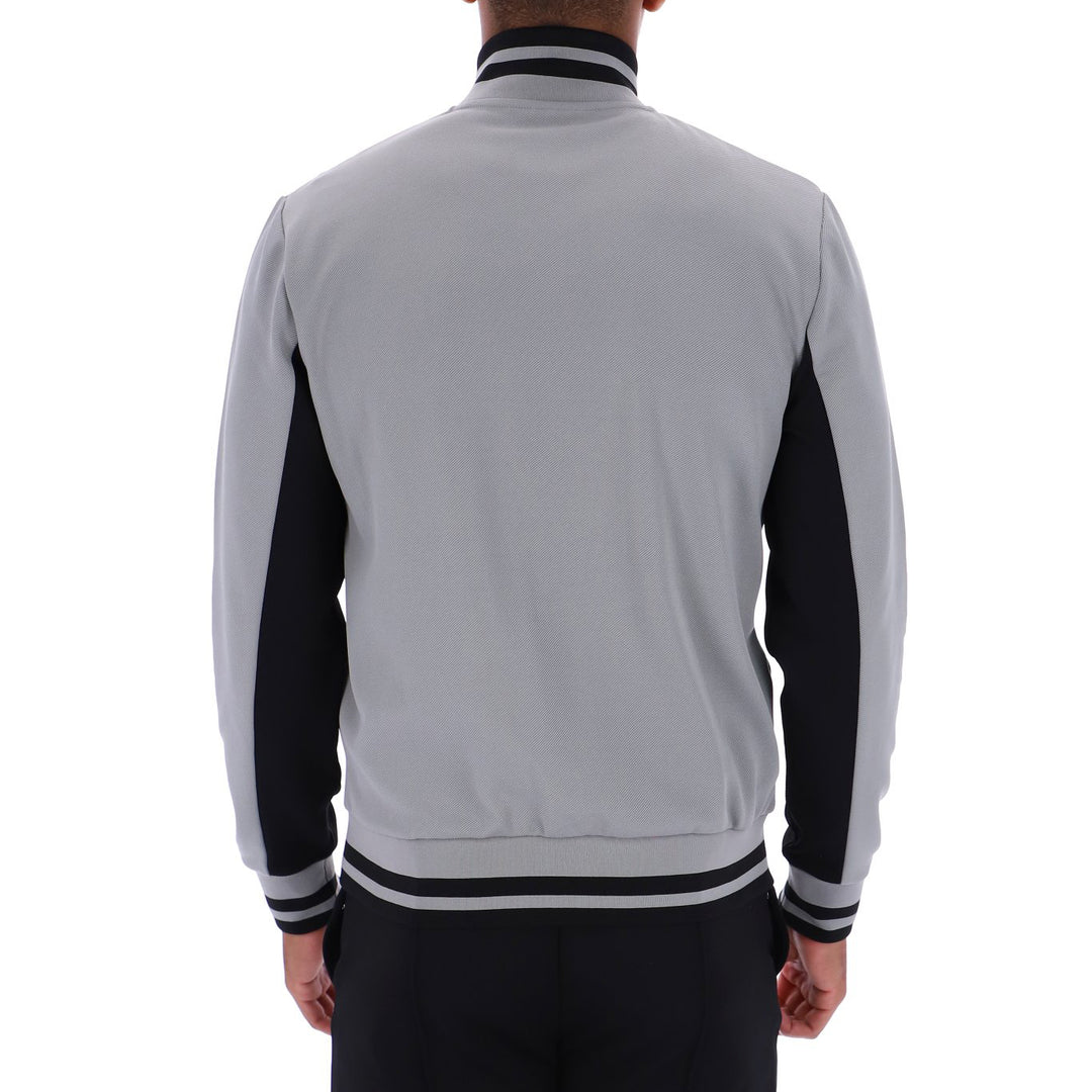 Fila Vintage Tiebreaker Track Top Grey/Black