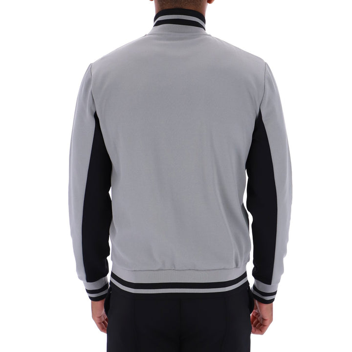 Fila Vintage Tiebreaker Track Top Grey/Black