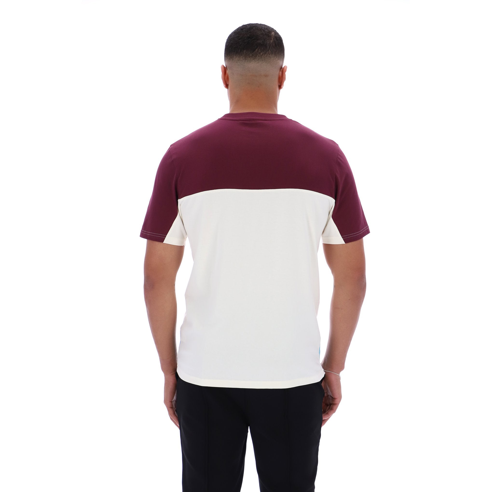 Fila Vintage Tiebreaker T-Shirt Claret