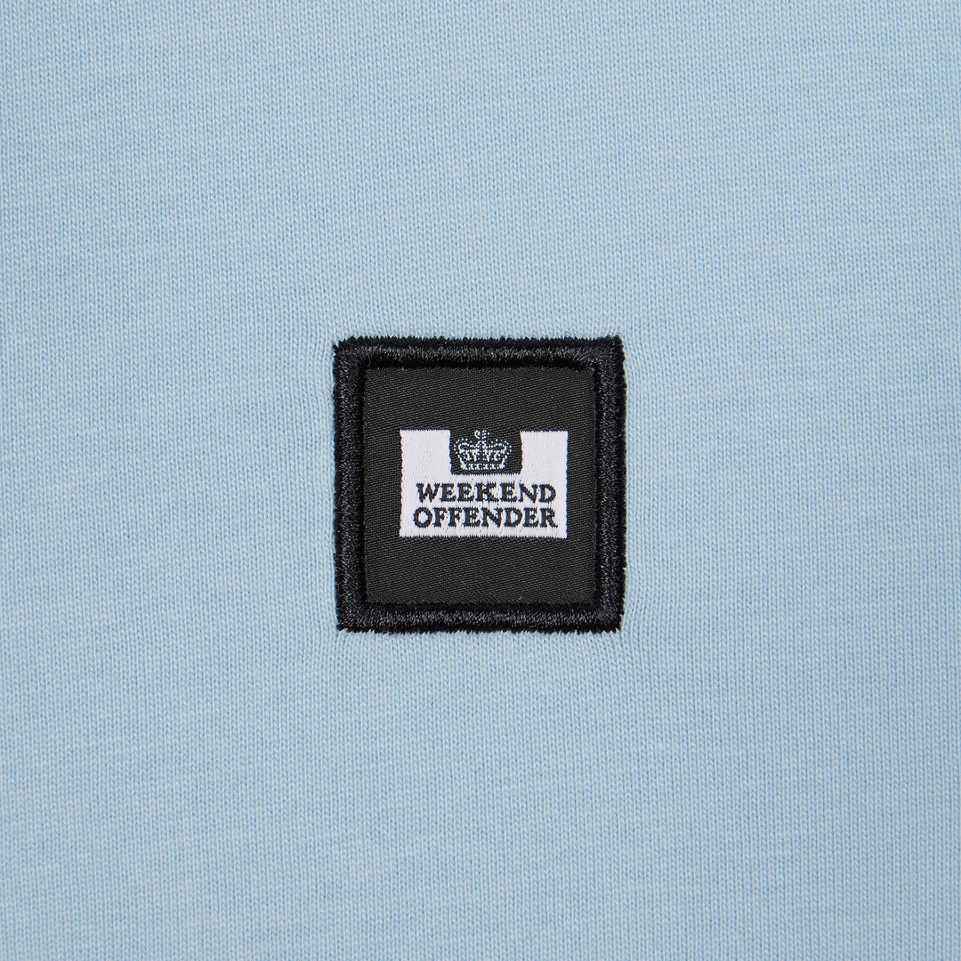 Weekend Offender Diaz Check T-Shirt Sky