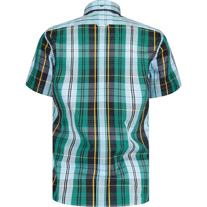 Tootal Classic Check Shirt Sky Blue