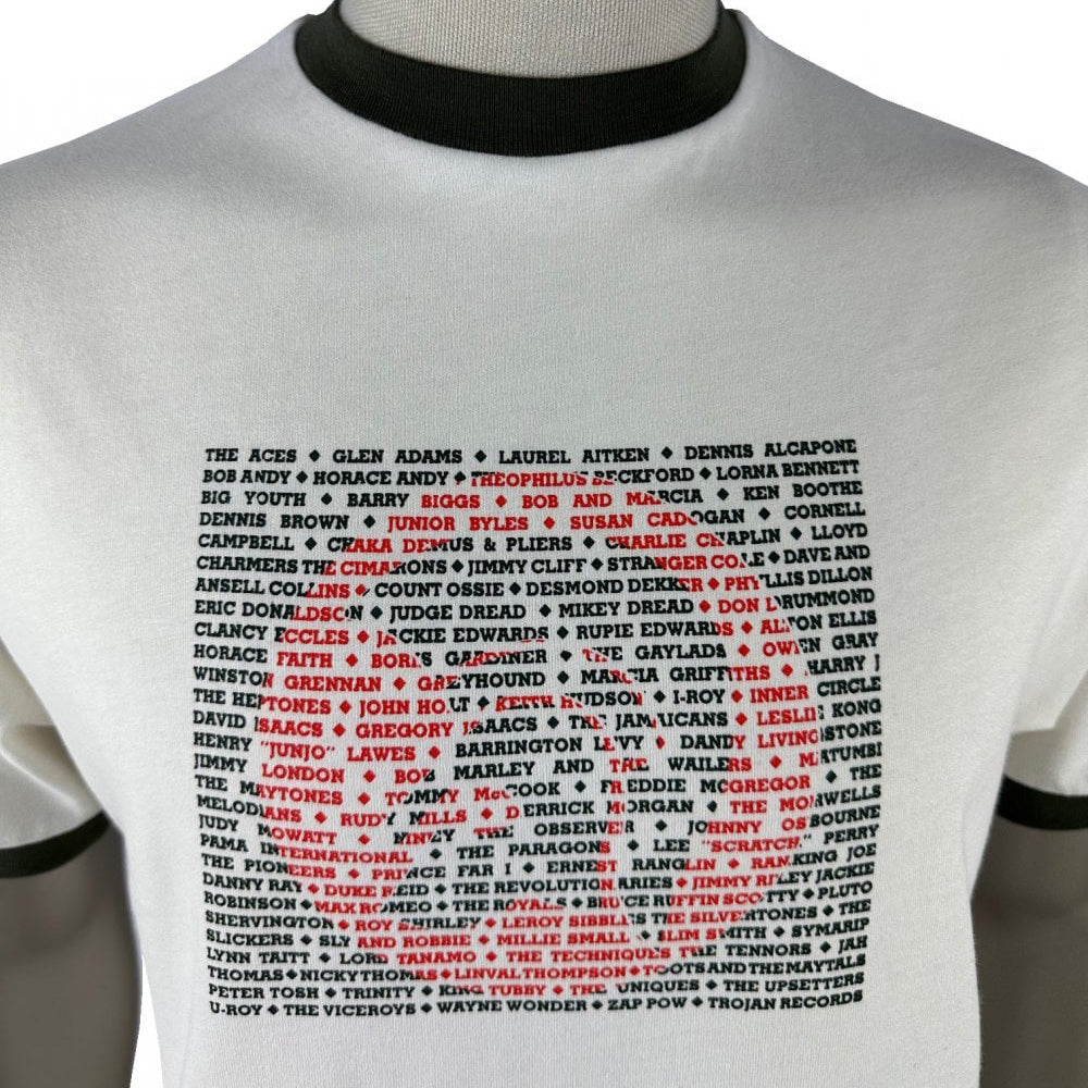 Trojan Artist Logo T-Shirt Ecru