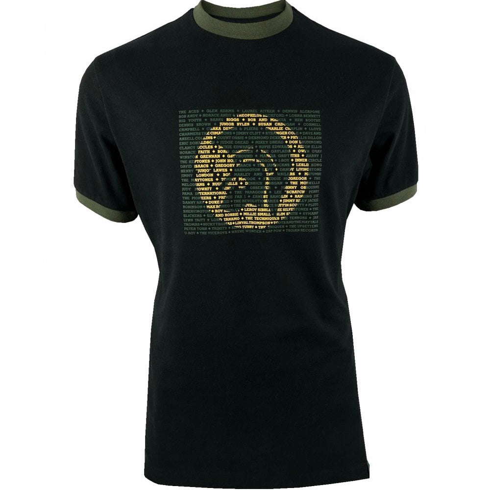 Trojan Artist Logo T-Shirt Black/Green