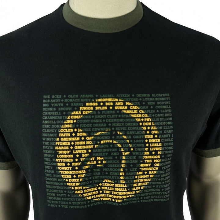 Trojan Artist Logo T-Shirt Black/Green