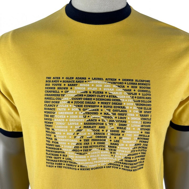 Trojan Artist Logo T-Shirt Mustard