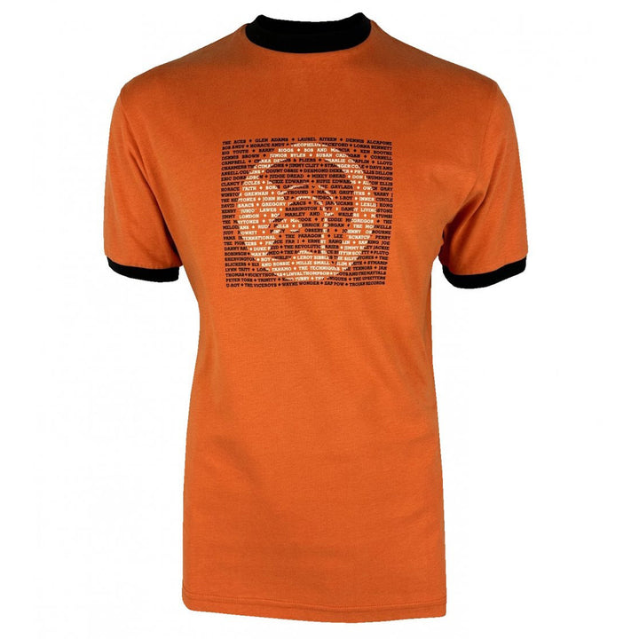 Trojan Artist Logo T-Shirt Orange
