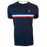 Trojan Stripe T-Shirt Navy