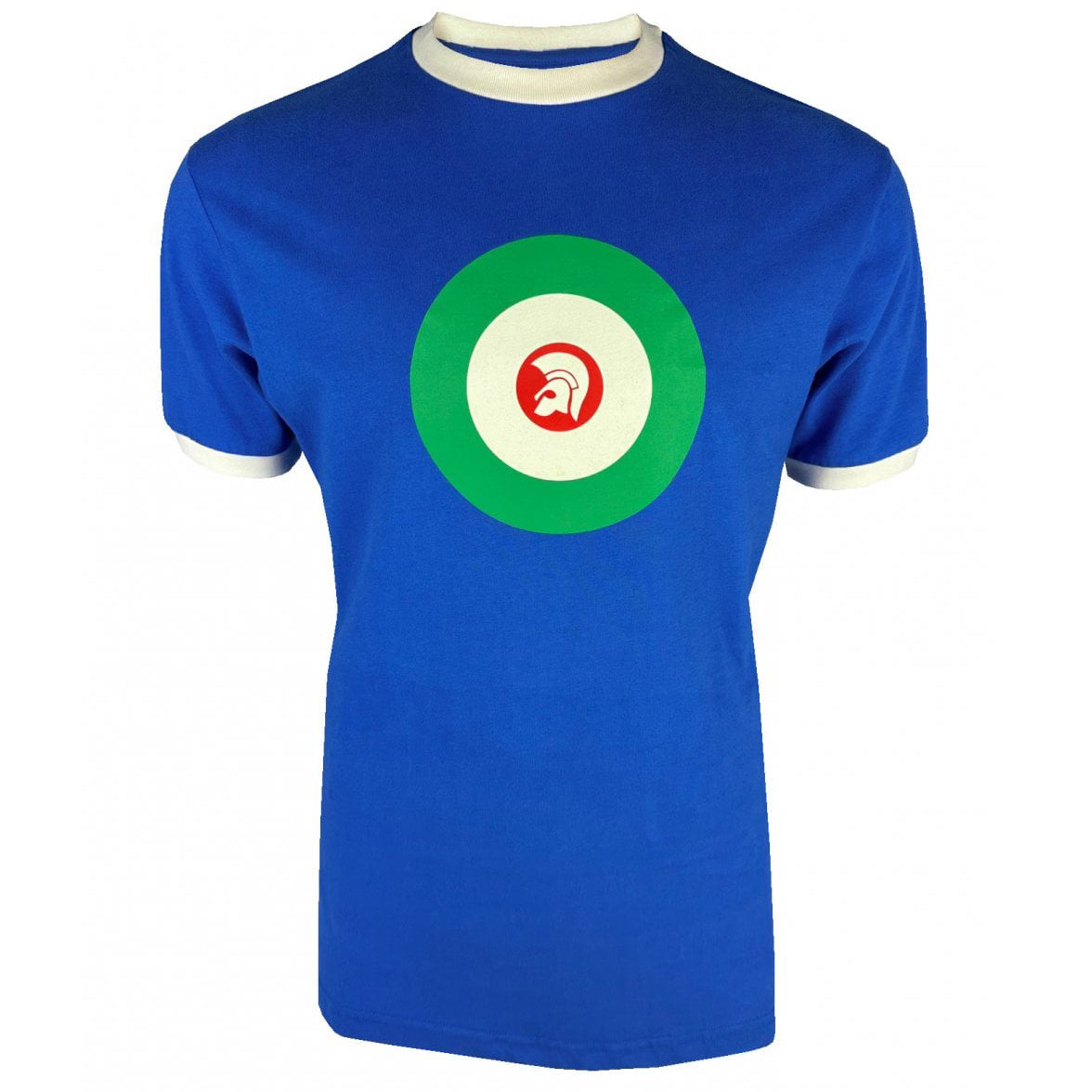 Trojan Target T-Shirt Blue