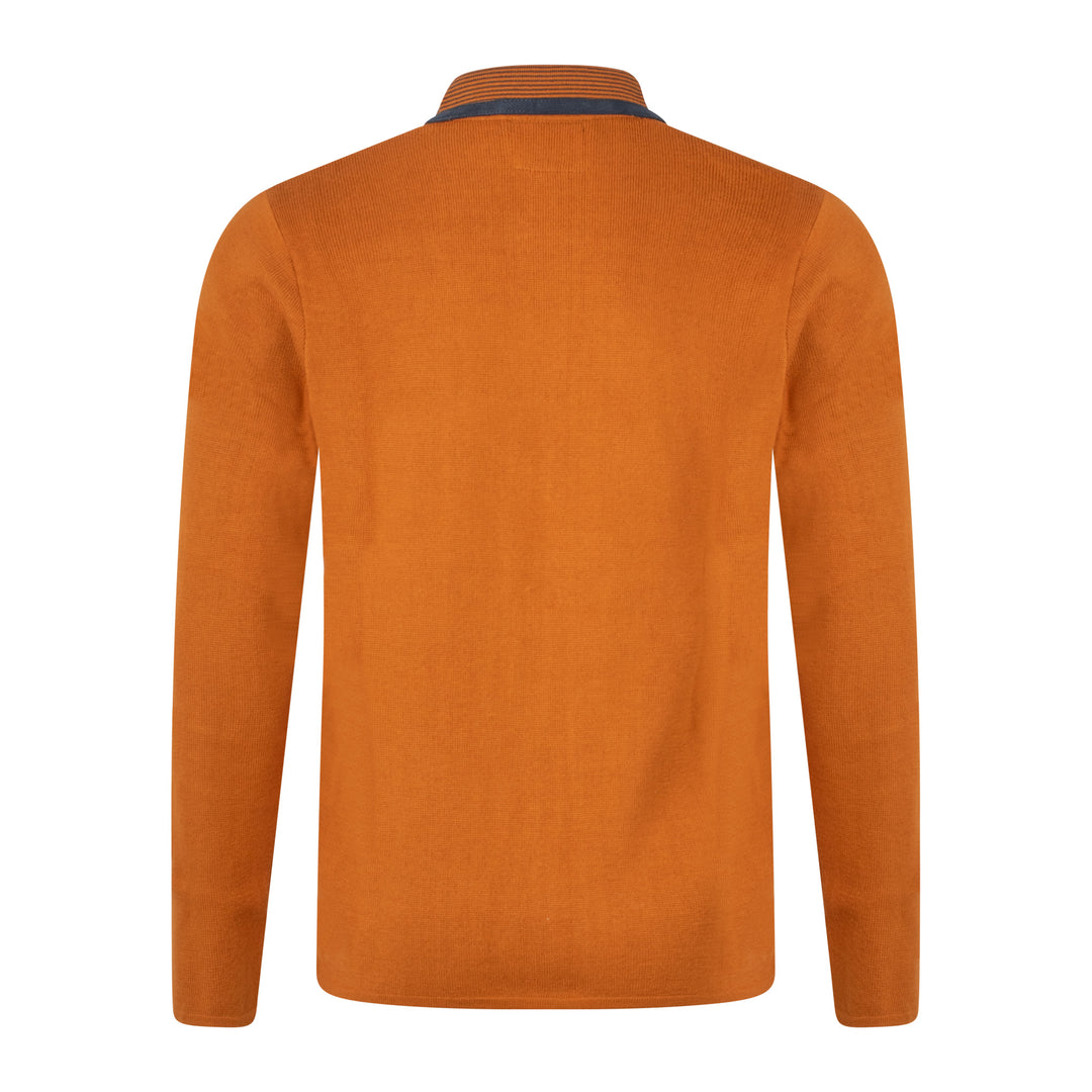 Gabicci Vintage Craig Anniversary Knit Cardigan Toffee