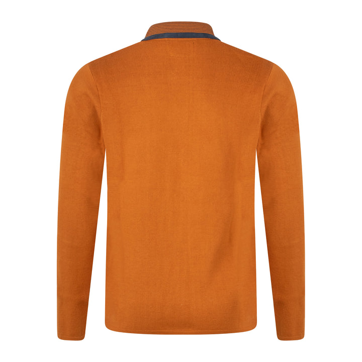 Gabicci Vintage Craig Anniversary Knit Cardigan Toffee