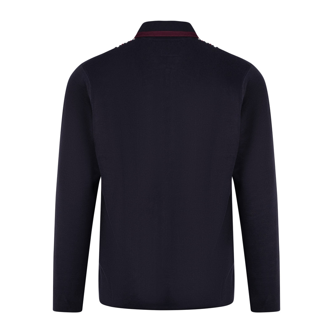 Gabicci Vintage Norman Anniversary Knit Polo Navy
