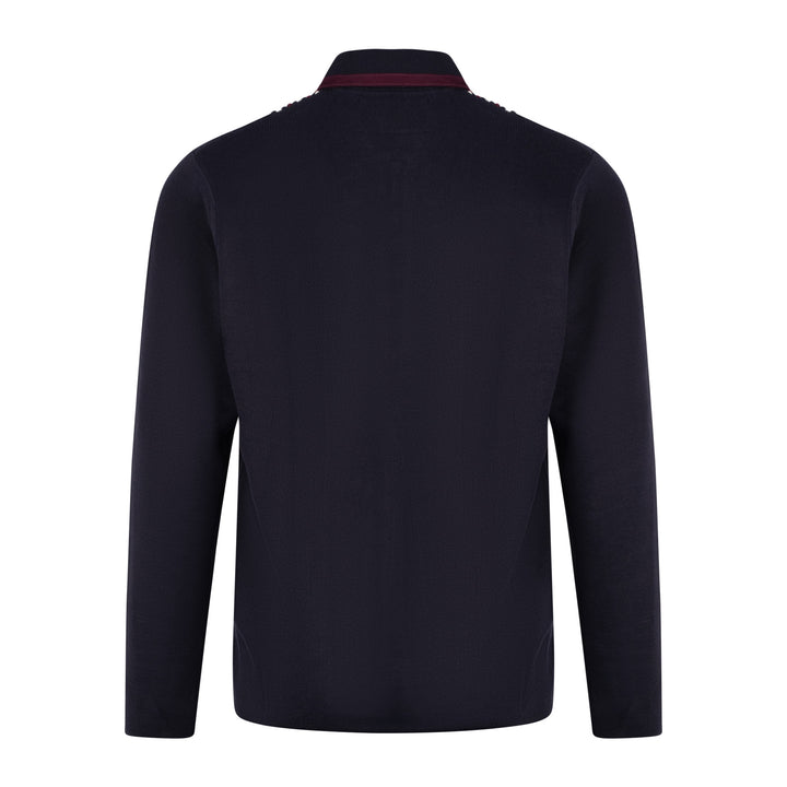 Gabicci Vintage Norman Anniversary Knit Polo Navy
