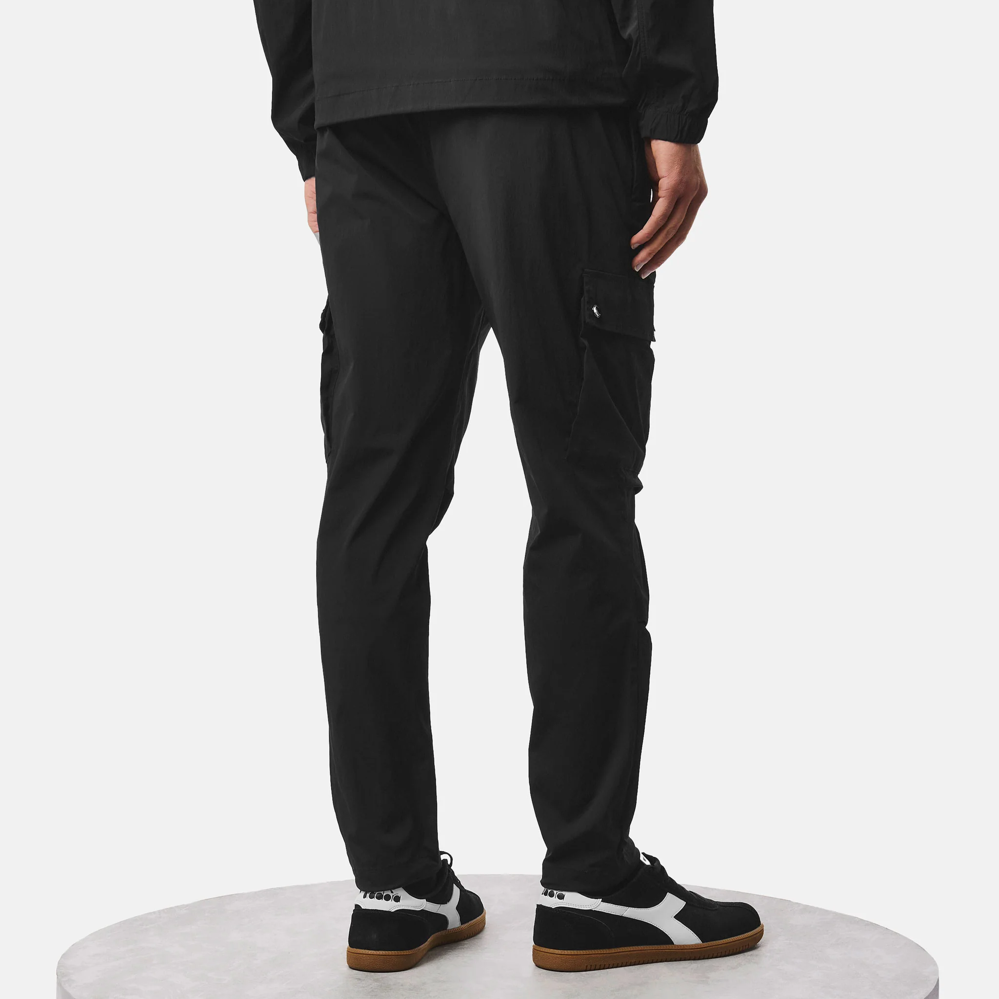 Weekend Offender Zanardi Cargo Pants Black