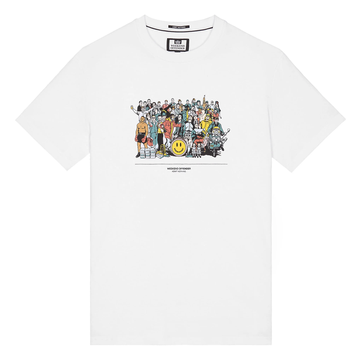 Weekend Offender Blake T-Shirt White