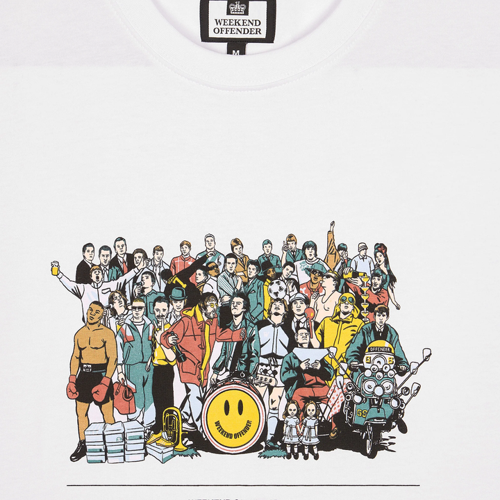 Weekend Offender Blake T-Shirt White
