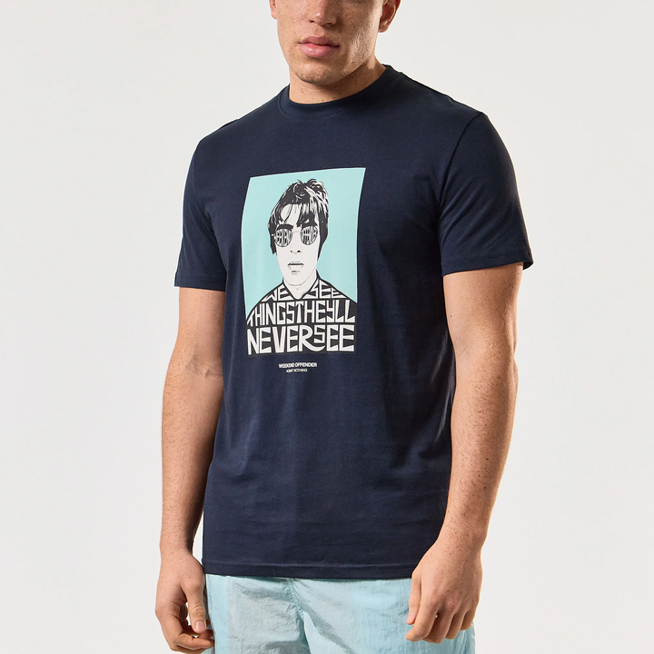 Weekend Offender Forever T-Shirt Navy