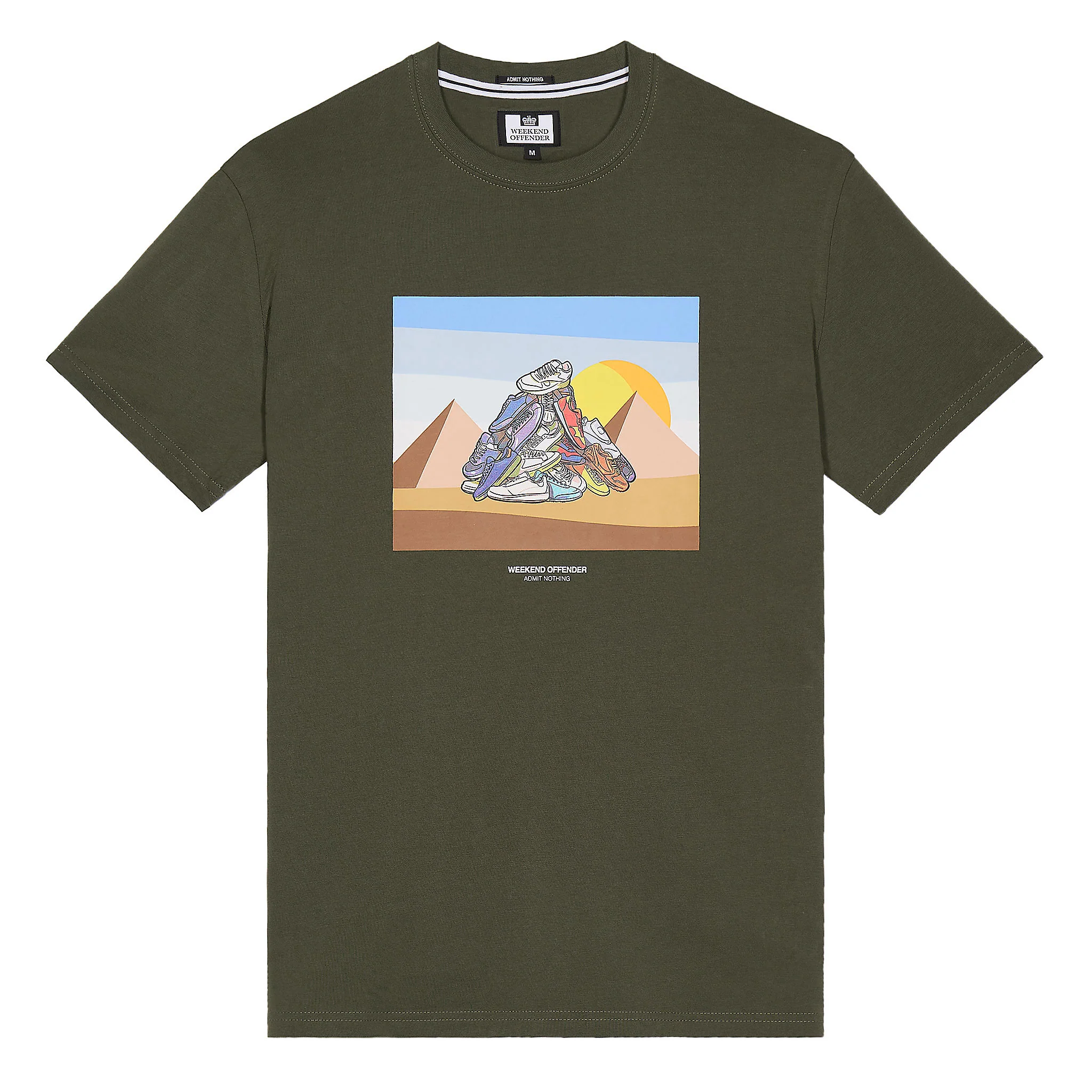 Weekend Offender Geeza T-Shirt Green