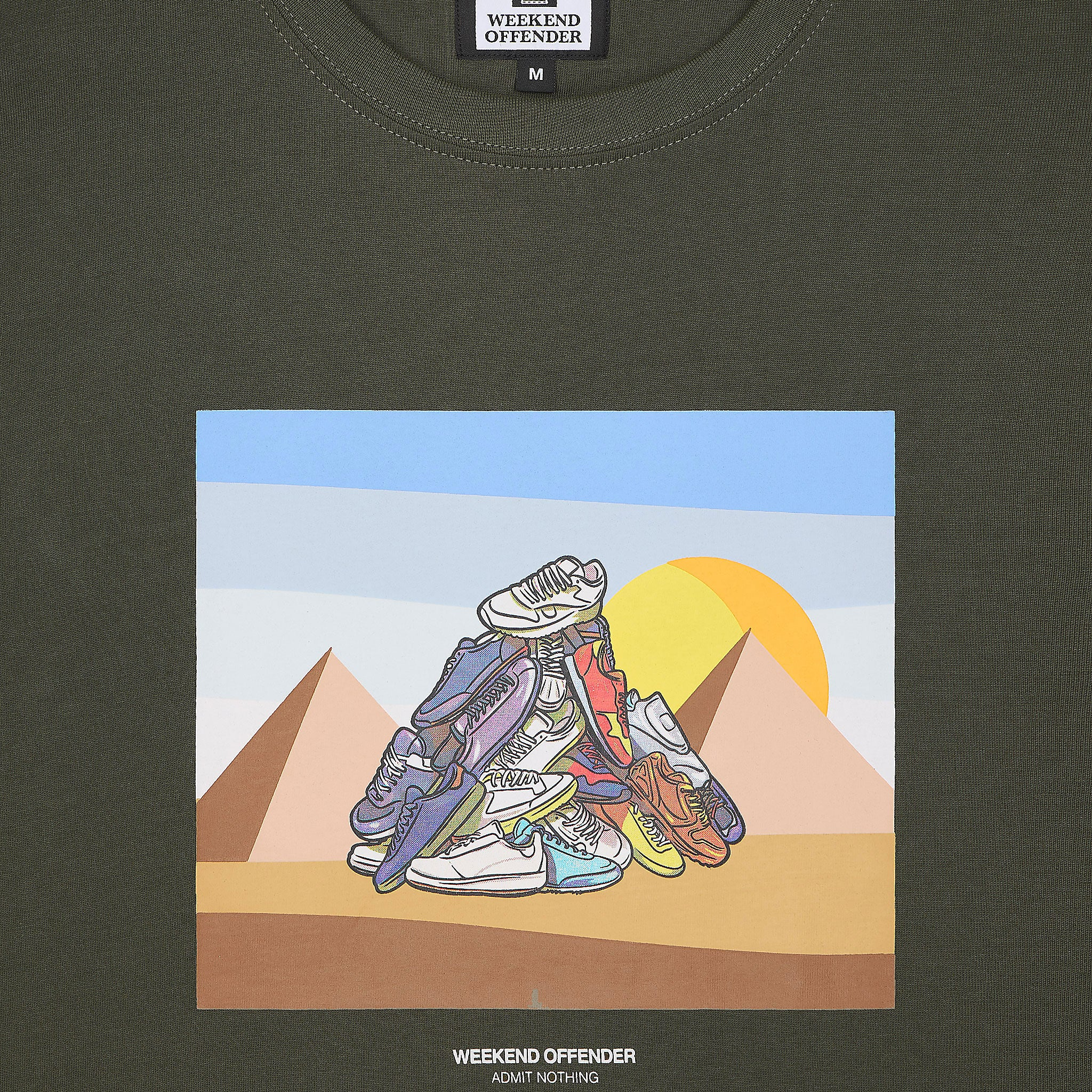 Weekend Offender Geeza T-Shirt Green