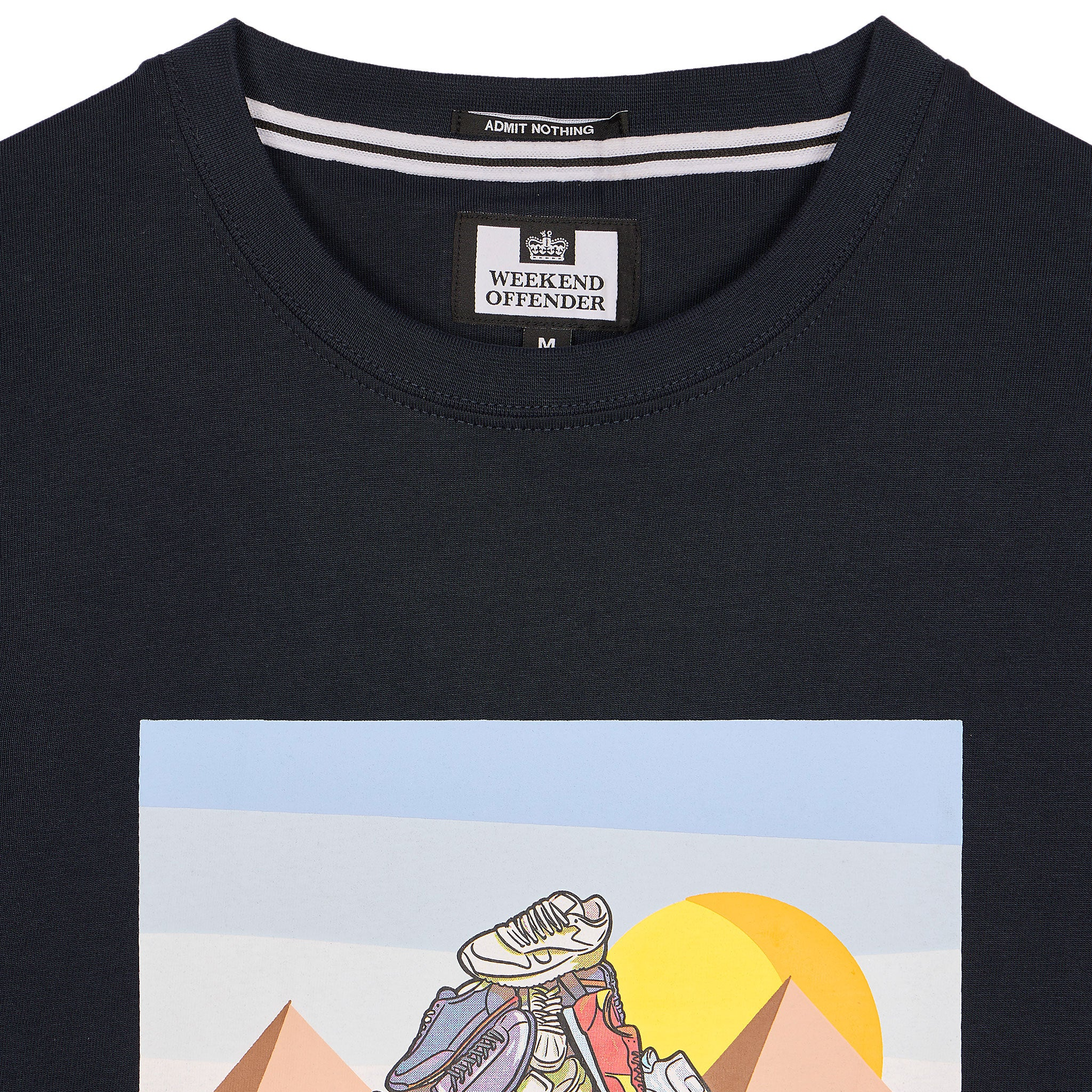 Weekend Offender Geeza T-Shirt Navy