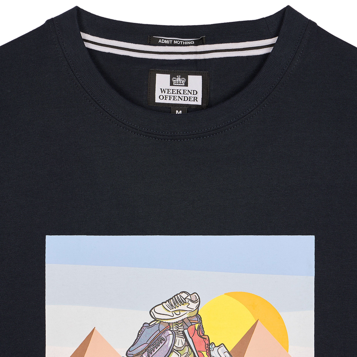 Weekend Offender Geeza T-Shirt Navy