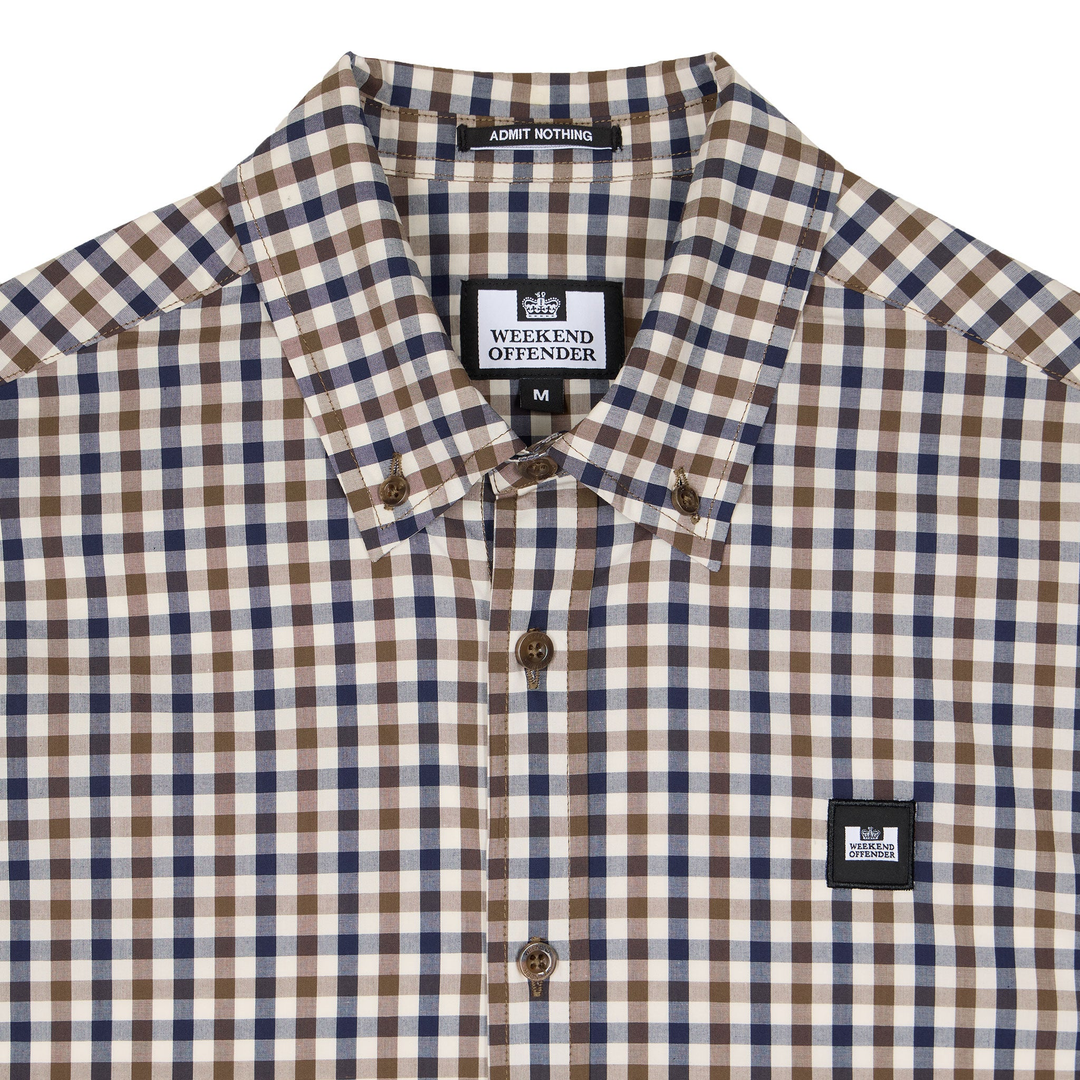 Weekend Offender Lisbon Check Shirt