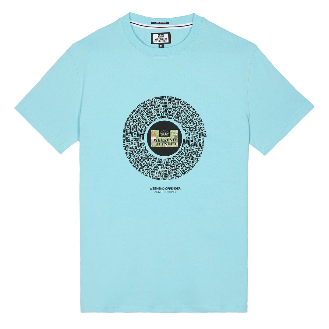 Weekend Offender Resurrection T-Shirt Sky Blue