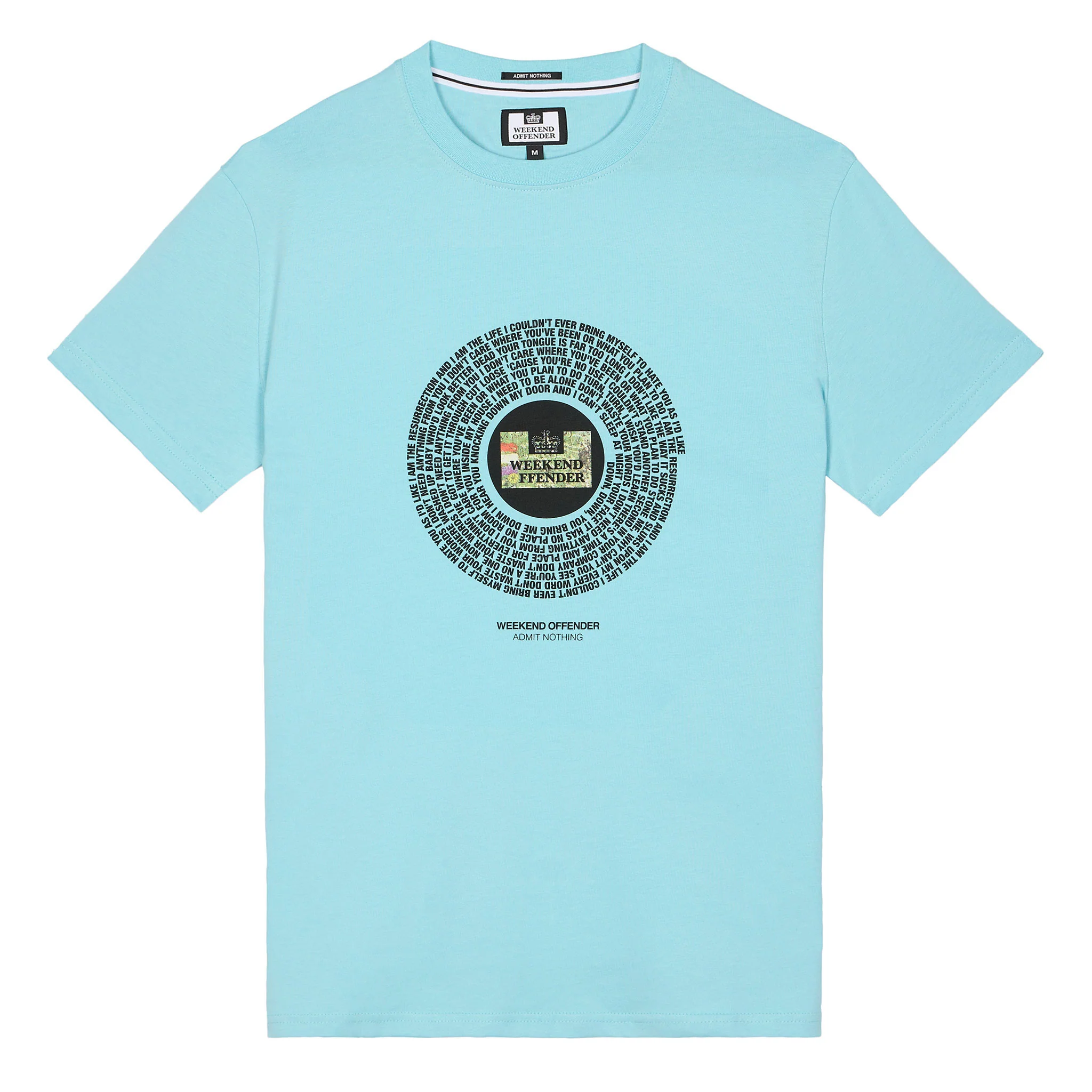 Weekend Offender Resurrection T-Shirt Sky Blue