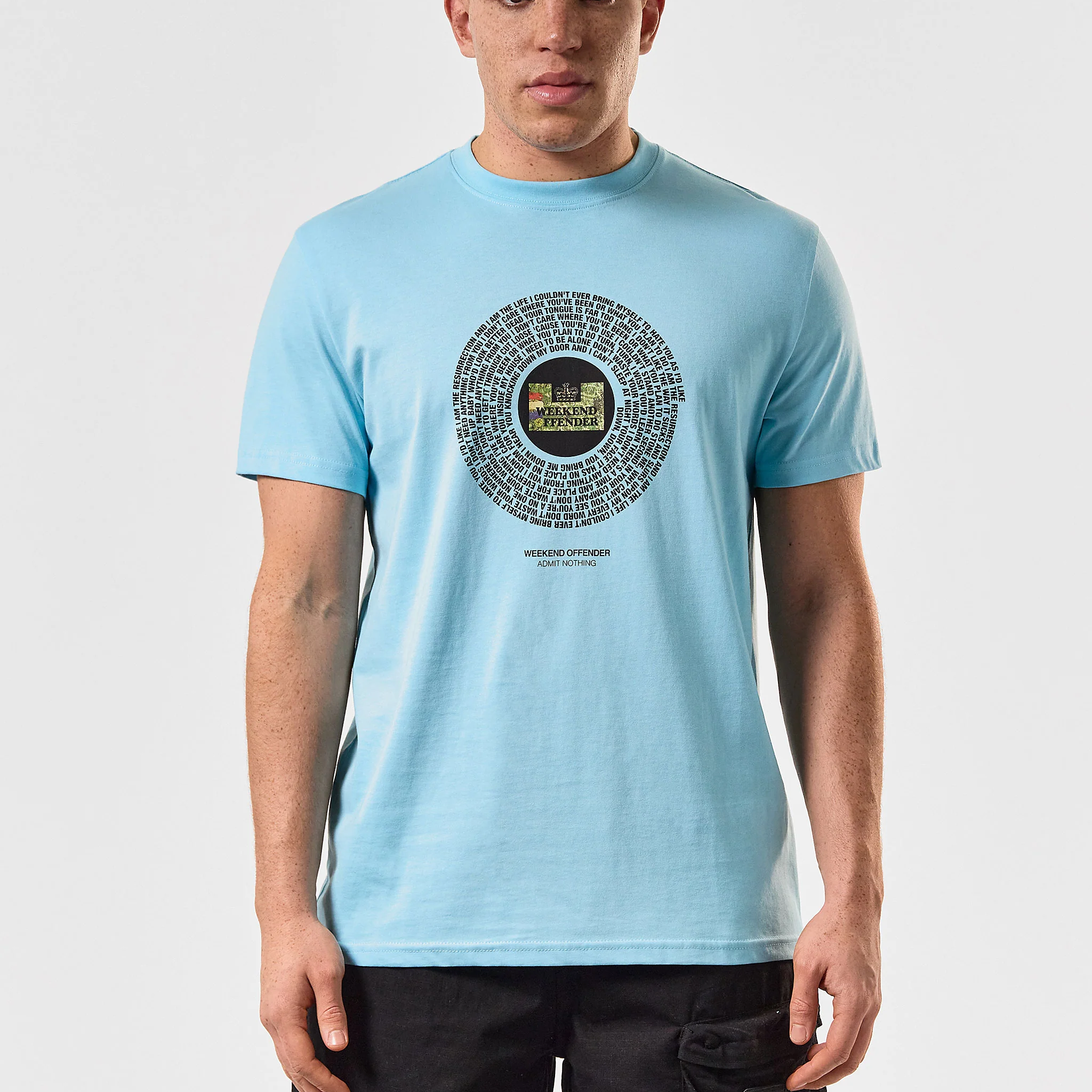 Weekend Offender Resurrection T-Shirt Sky Blue
