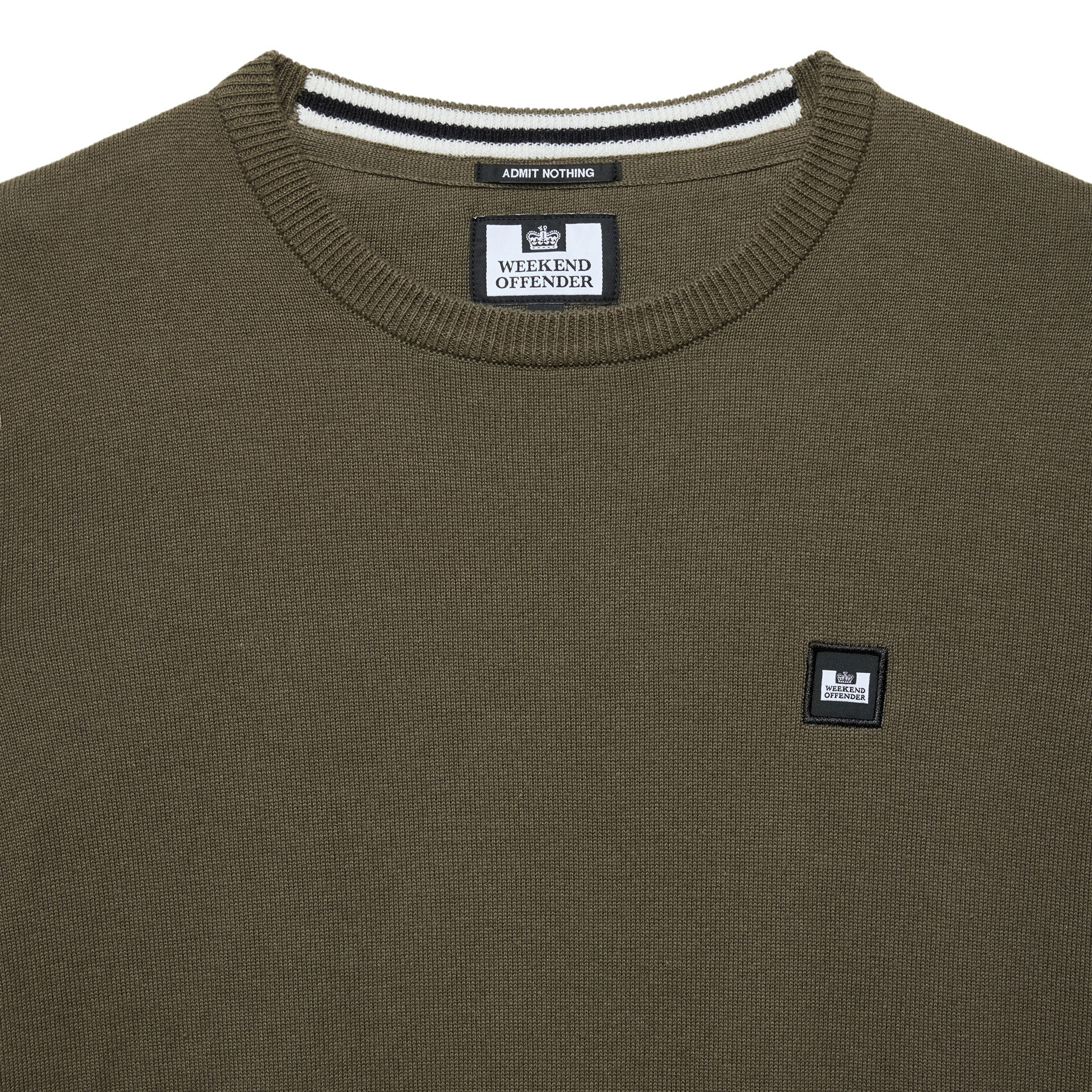 Weekend Offender Solace Knit Sweatshirt Green
