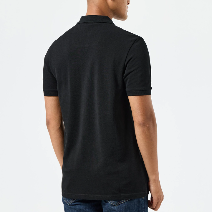 Weekend Offender Spence Polo Shirt Black