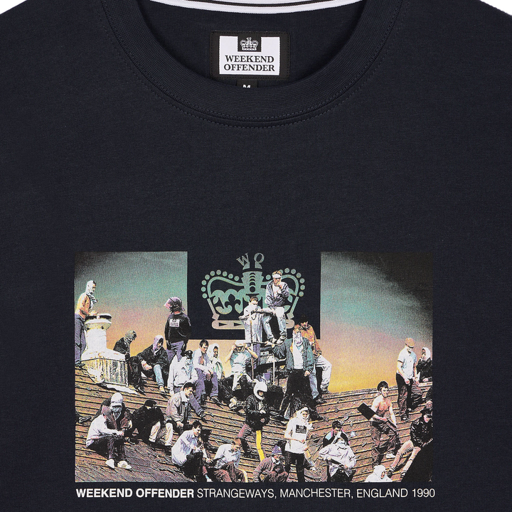 Weekend Offender Strangedays T-Shirt Navy
