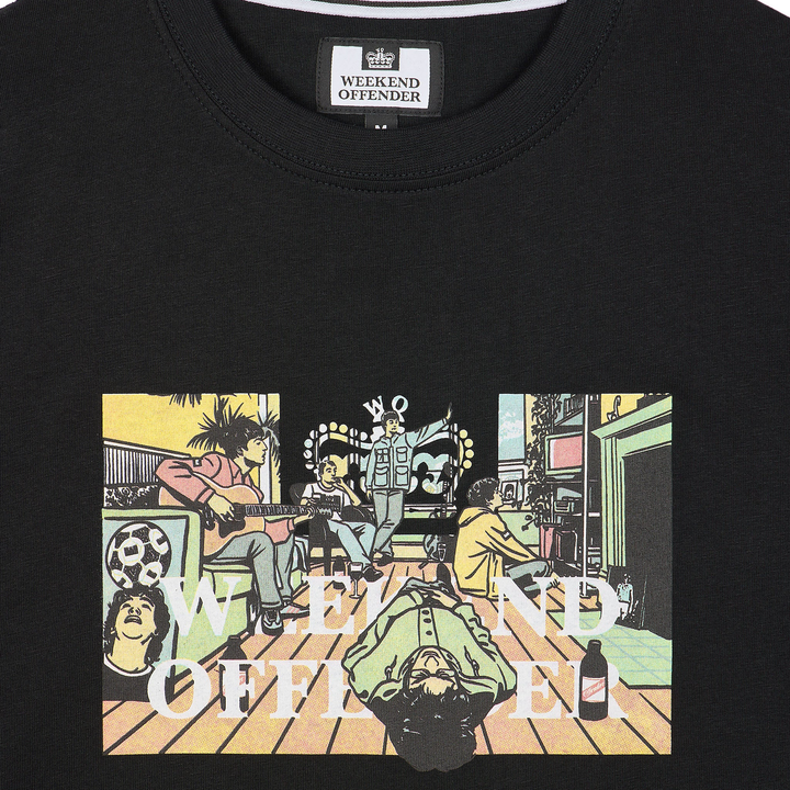 Weekend Offender Stratford T-Shirt Black