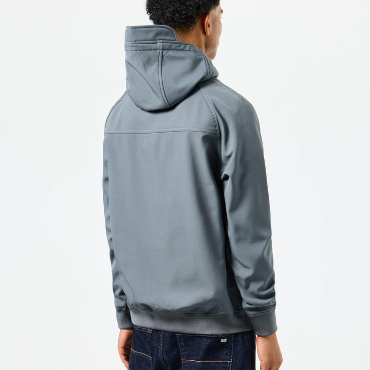 Weekend Offender Sulta Soft Shell Jacket Grey