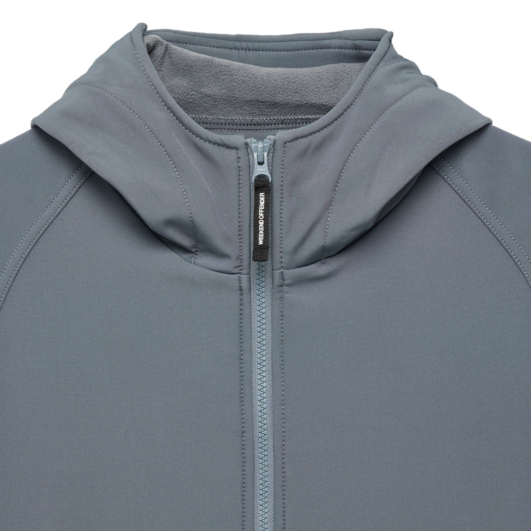 Weekend Offender Sulta Soft Shell Jacket Grey