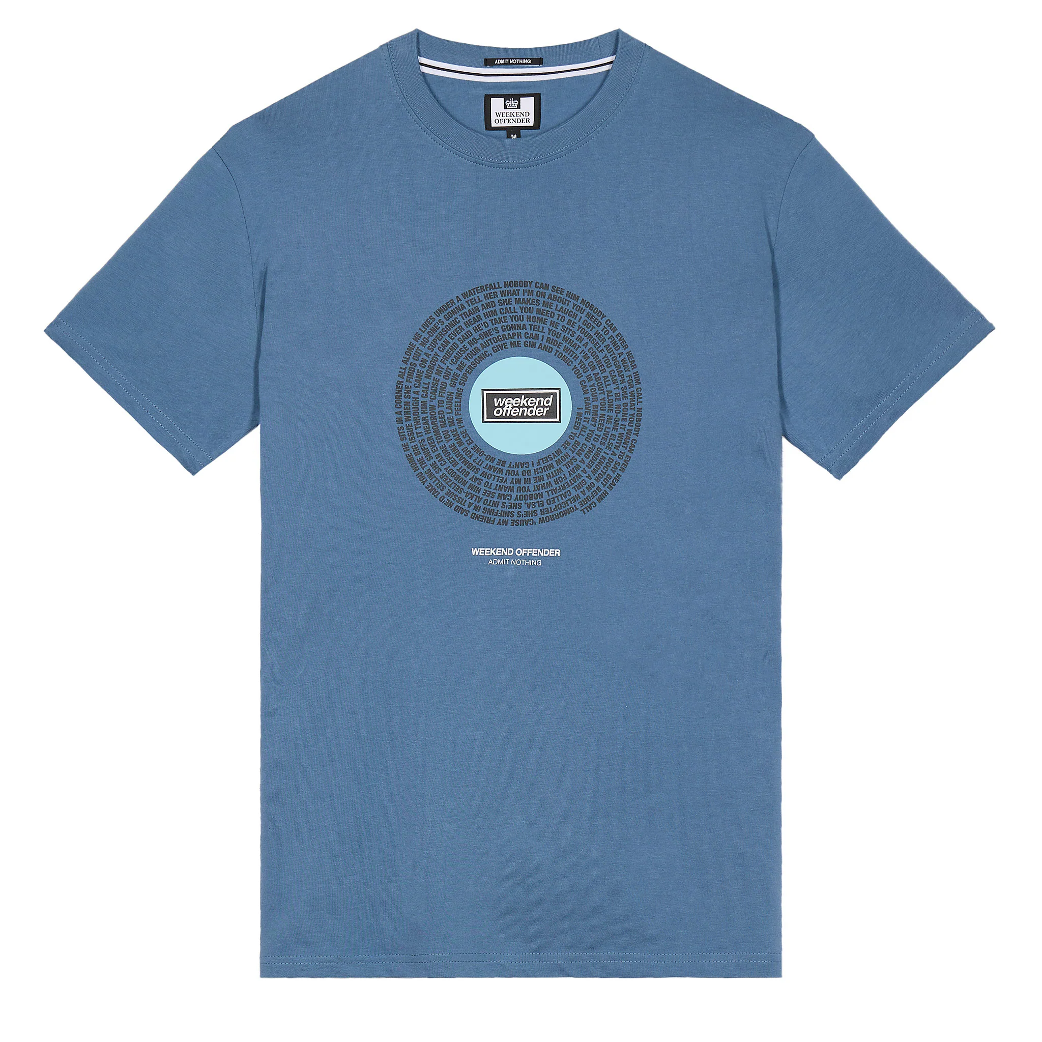 Weekend Offender Supersonic T-Shirt Blue