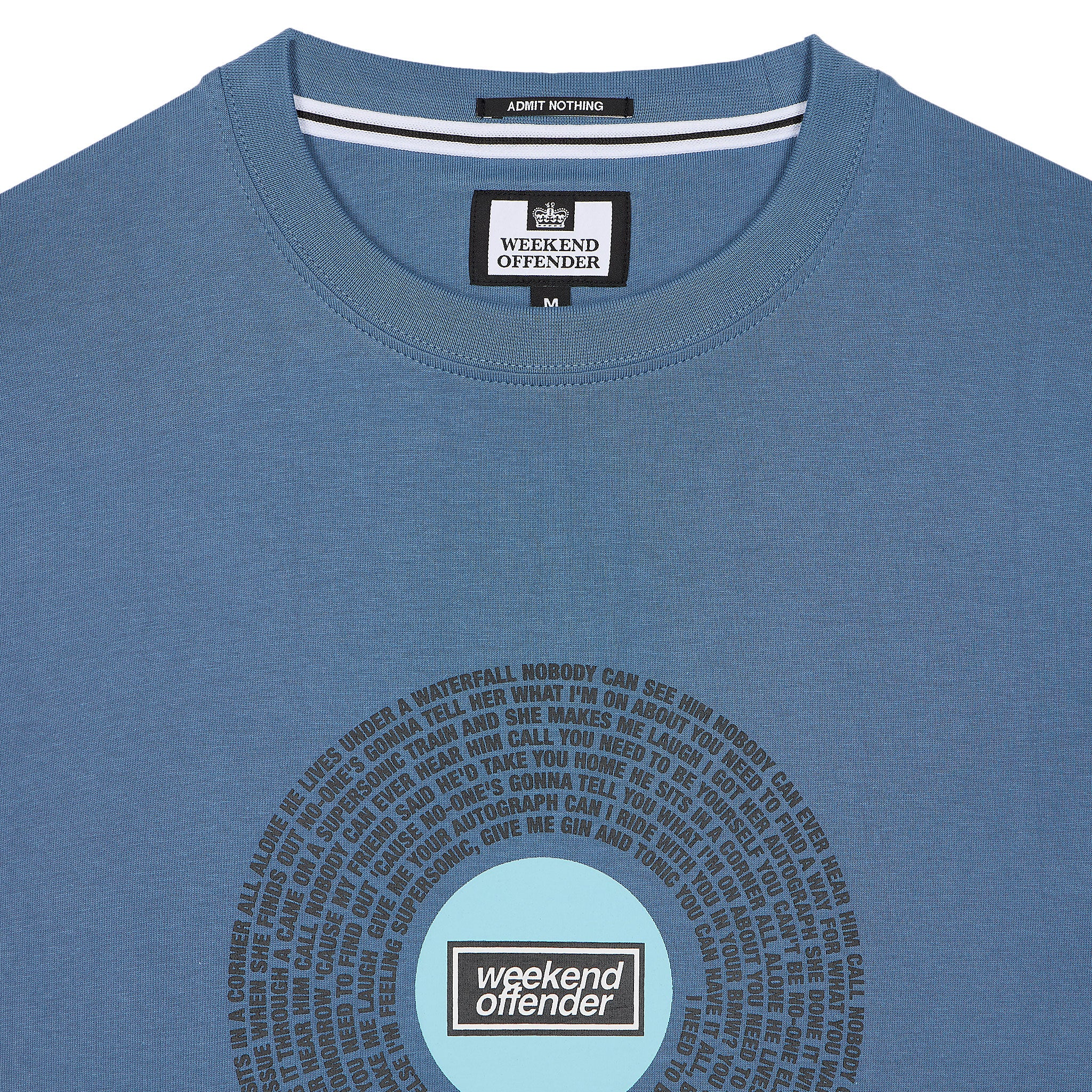 Weekend Offender Supersonic T-Shirt Blue