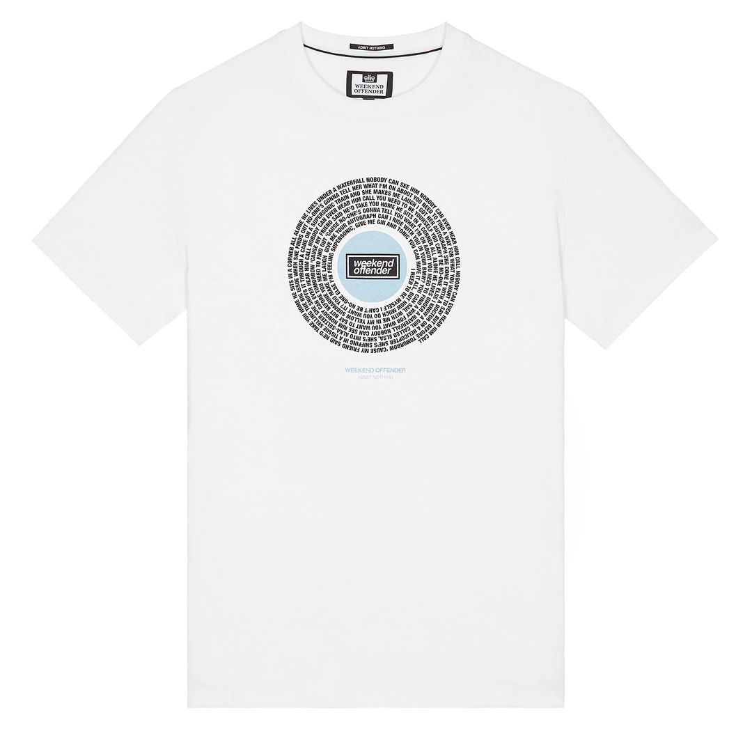 Weekend Offender Supersonic T-Shirt White