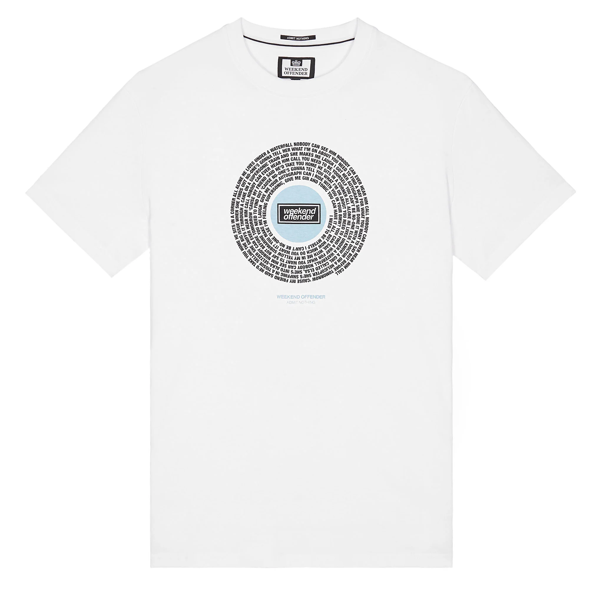 Weekend Offender Supersonic T-Shirt White