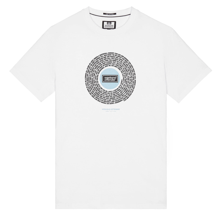 Weekend Offender Supersonic T-Shirt White