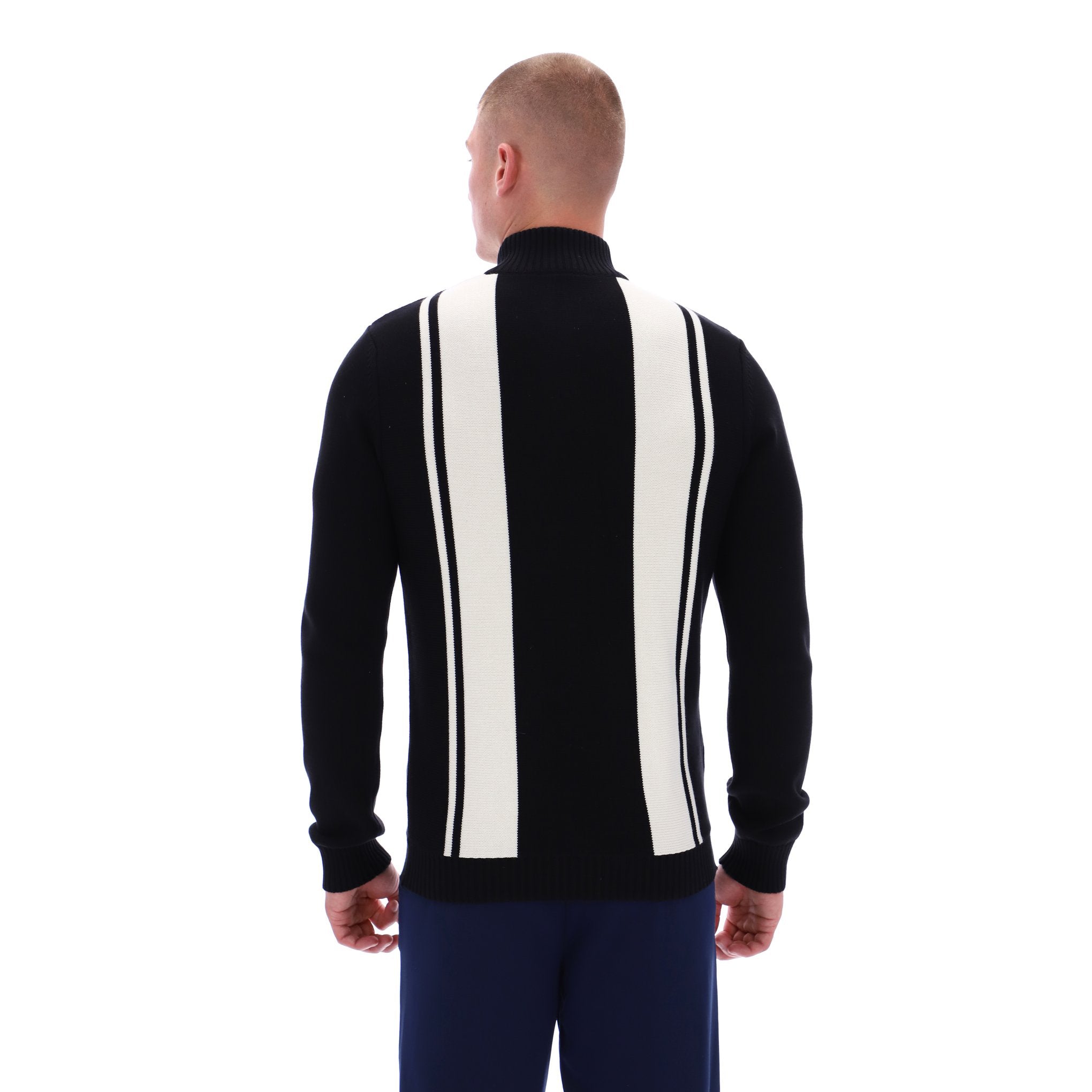 Sergio Tacchini Youngline Quarter Zip Black