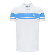 Sergio Tacchini Youngline Polo Shirt Cream/Blue