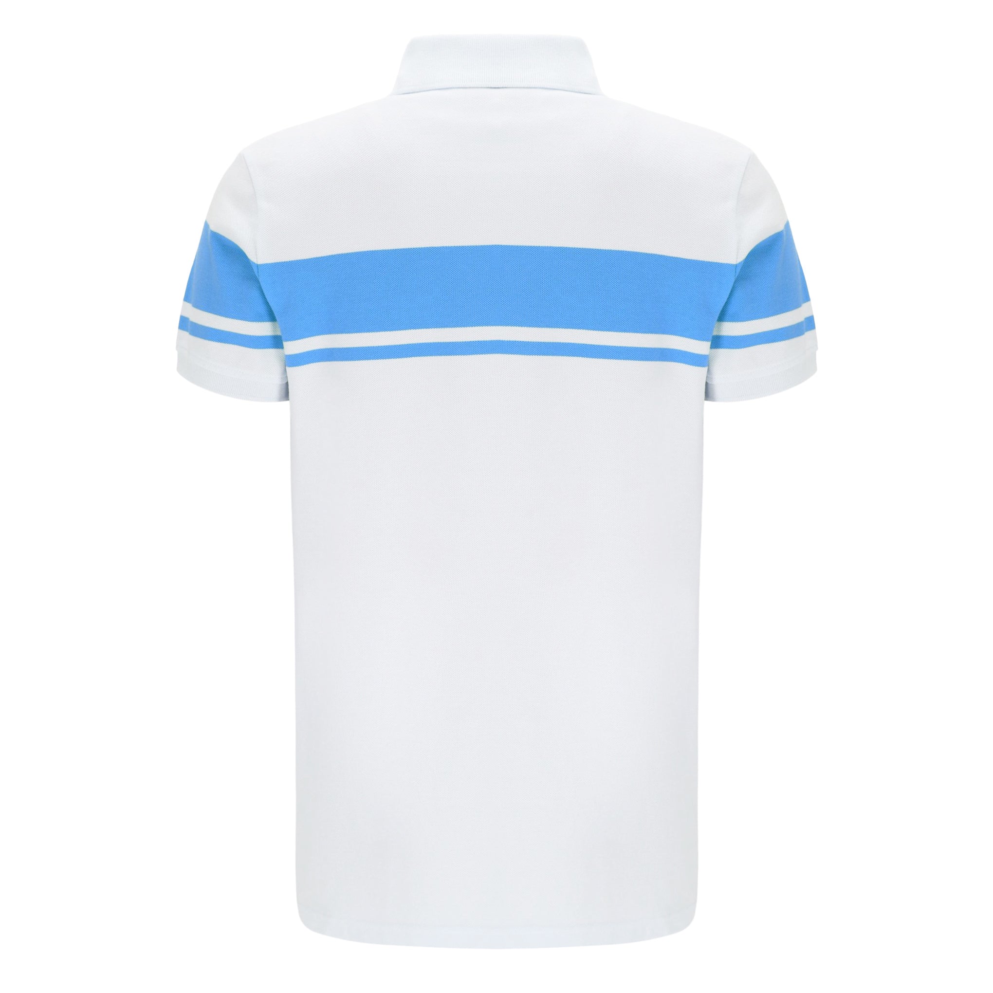Sergio Tacchini Youngline Polo Shirt Cream/Blue
