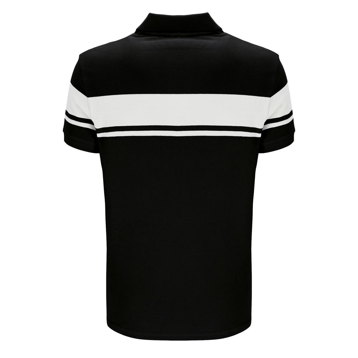 Sergio Tacchini Youngline Polo Shirt Black/White