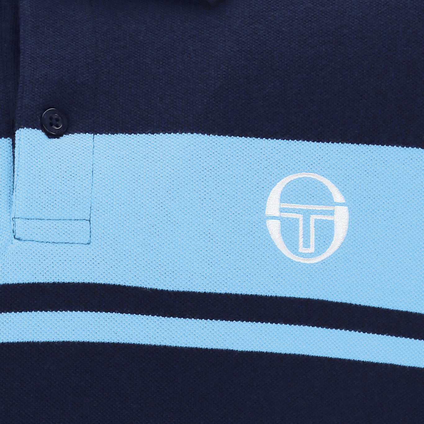 Sergio Tacchini Youngline Polo Shirt Navy/Blue