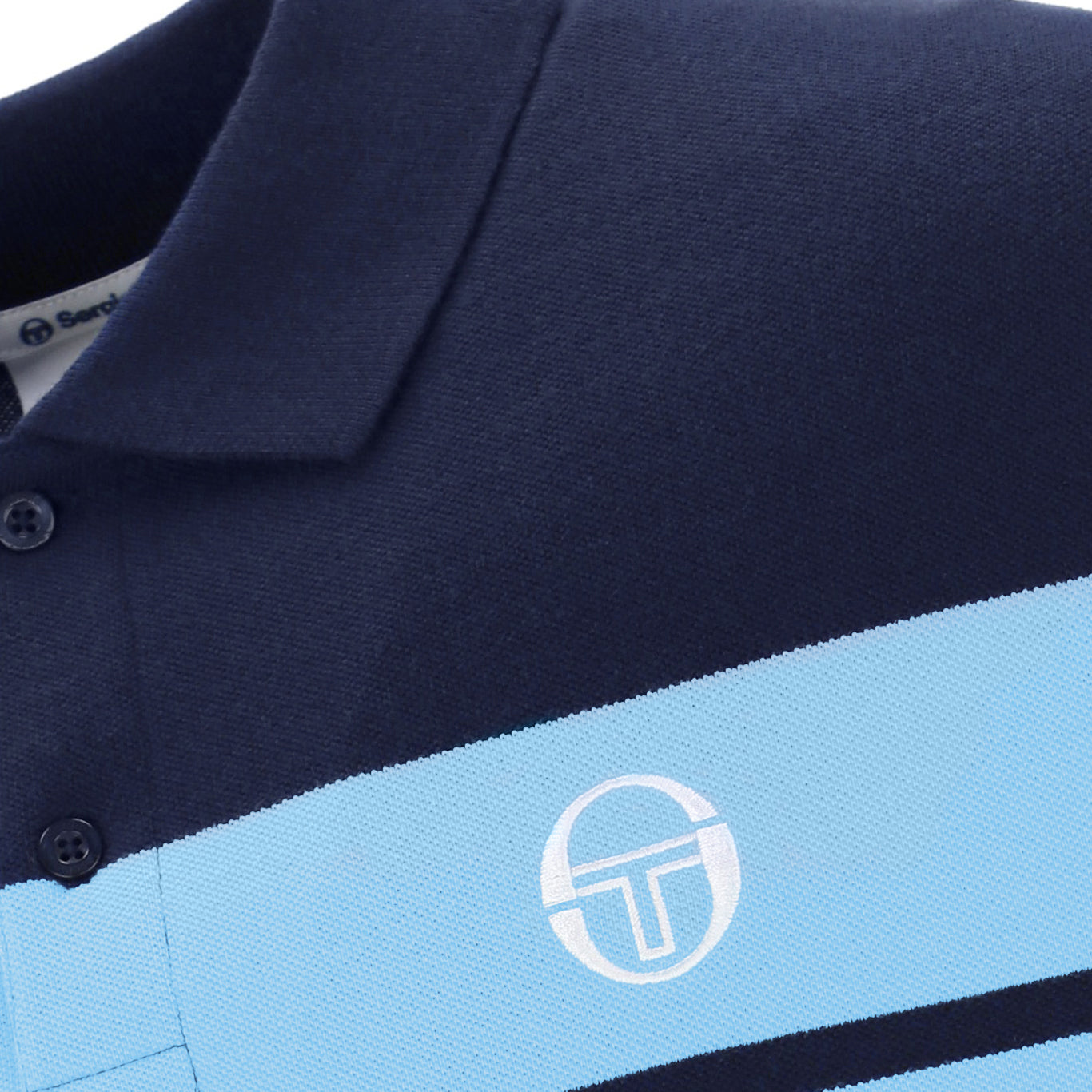 Sergio Tacchini Younline Polo & Shorts Set Navy