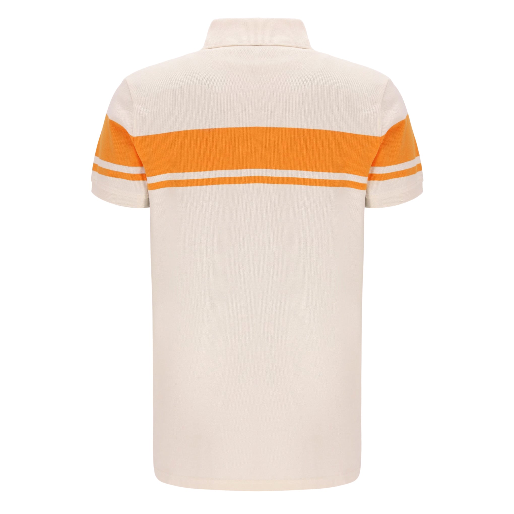 Sergio Tacchini Youngline Polo Shirt Sand/Orange