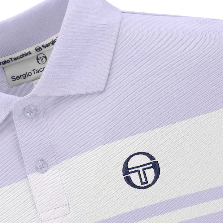 Sergio Tacchini Youngline Polo Shirt Lilac